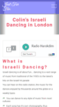 Mobile Screenshot of israeli-dancing.co.uk